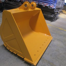 Material cleaning bucket