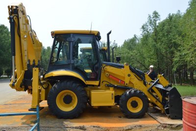8 Ton Hydraulic Backhoe Loader T4CX