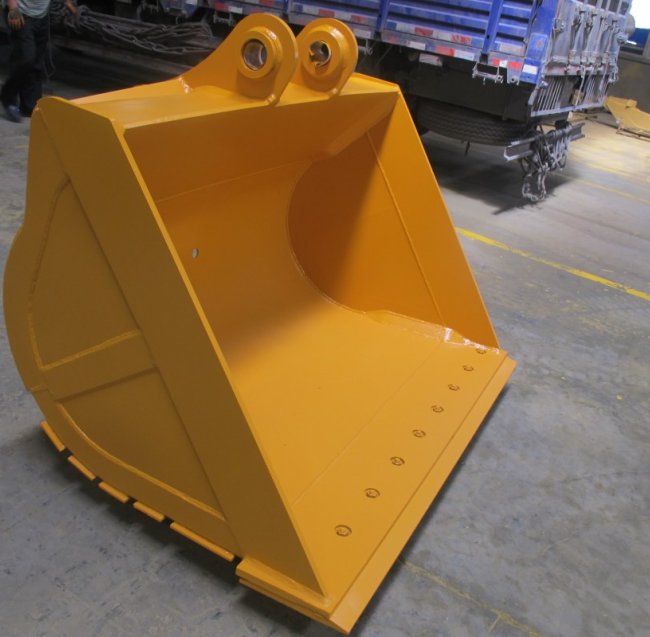 Material cleaning bucket